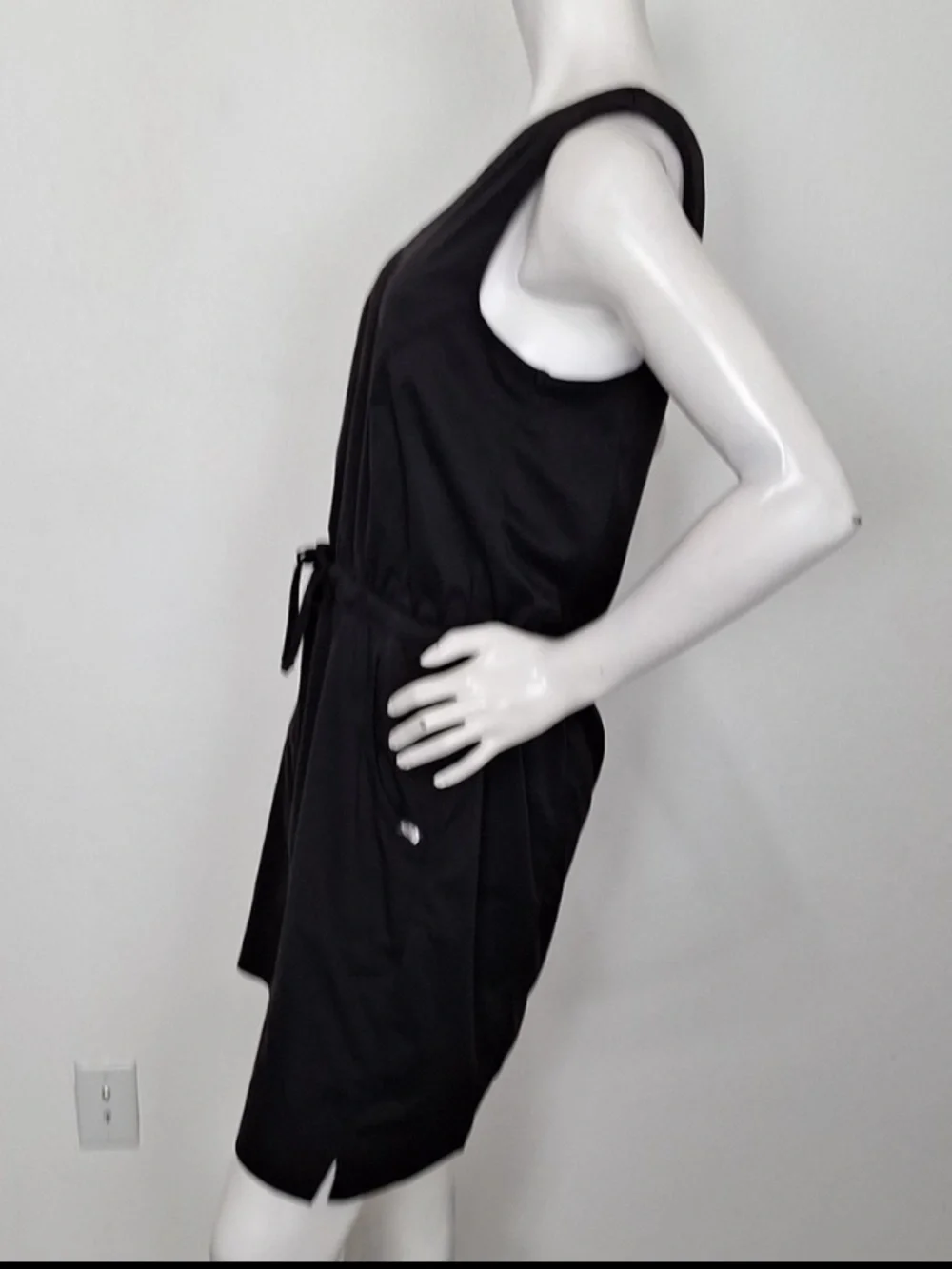 The North Face Black Pockets Drawstring Waist Outdoor Gorpcore Dress Size L